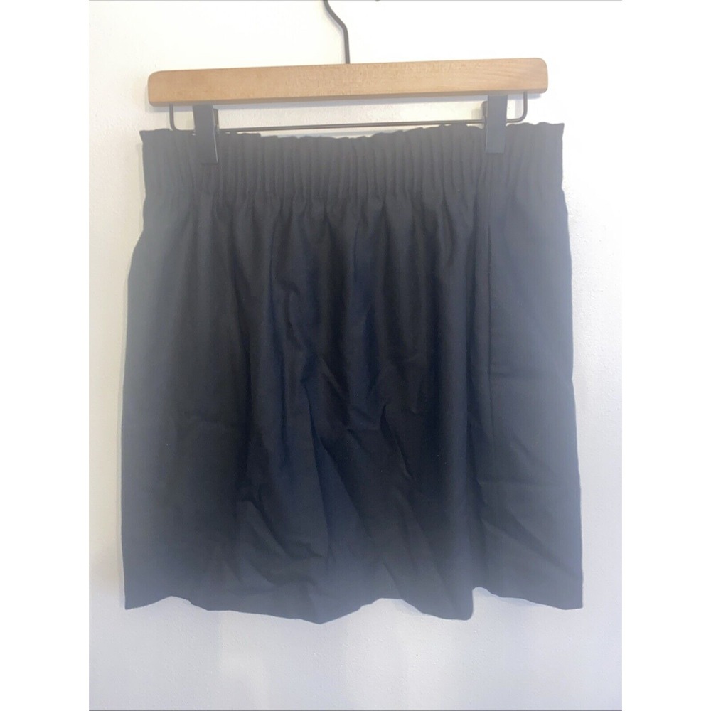 J Crew Womens Wool Blend Sidewalk Skirt Black Size‎ 8 - Picture 2 of 5
